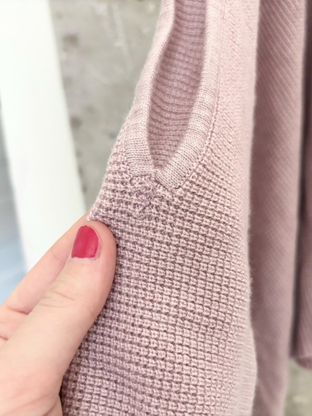 Lululemon Forward Flow Poncho, Heathered Pink Taupe - Picture 4 of 5